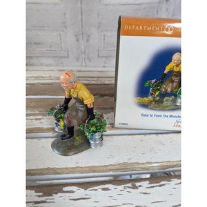 Dept 56 799982 time to feed the‎ monsters Snow vill
